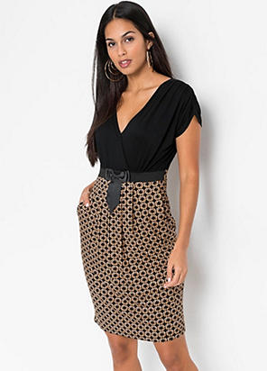 bonprix Houndstooth Dress