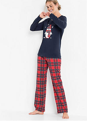 Star Print Long Sleeve Pyjamas by bonprix