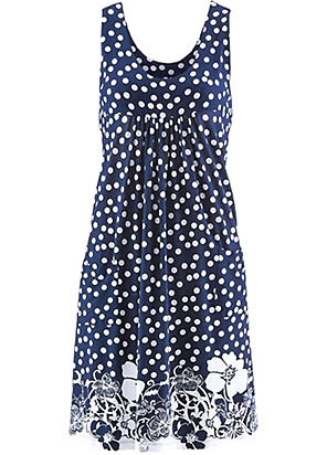 Bonprix Ellipse Print Shift Dress