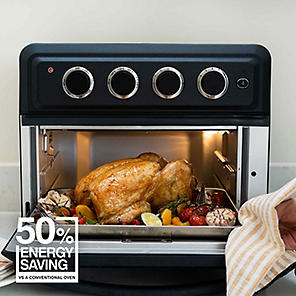 Daewoo 12L Manual Rotisserie Air Fryer Oven