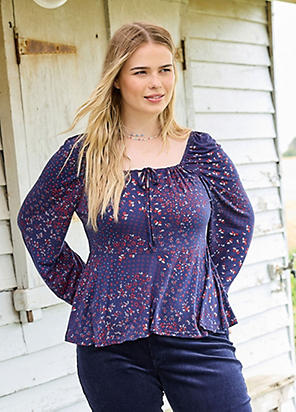 bonprix Slouchy Jersey Top