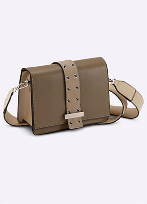 Benedicte rockstud best sale leather crossbody bag