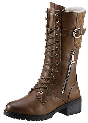 Dockers by Gerli Lace Up Biker Boots Grattan