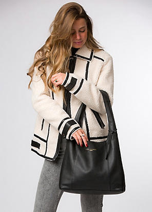 裏地がかわいい！【NEXT】White Stuff Hannahレザートートバッグ White-Stuff-Hannah-Leather-