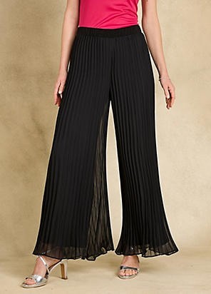 Witt Wide Leg Pleated Trousers