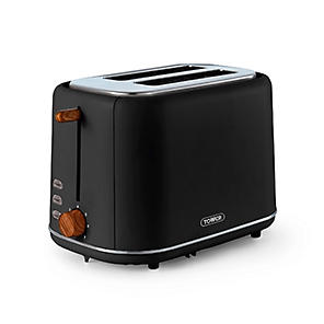 Russell Hobbs Black Groove Toaster 2 Slice 26390