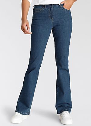 Arizona Contrast Seam Bootcut Jeans