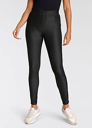 Shiny Stretch Leggings by bonprix