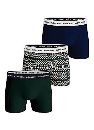 Björn Borg 3 Pack Men's Essential Boxers — Pants & Socks