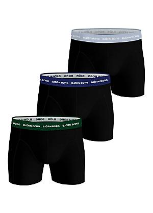 Björn Borg 3 Pack Men's Essential Boxers — Pants & Socks