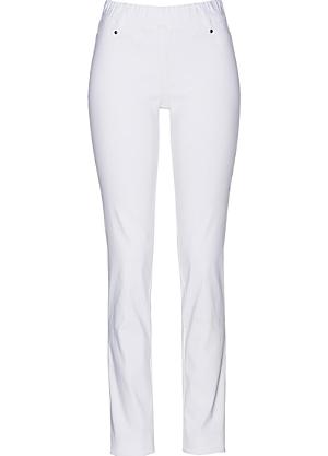 New & Hit Classic Fabulous Women Women Trousers Starting From 199Women's  WHITE Summer Trousers PANTS For Girls White Cotton Straight Fit Women's