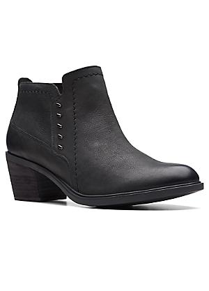 Clarks long boots outlet sale