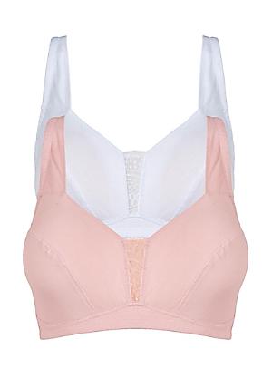 Cotton Traders Pack of 2 Grace Underwired Bras