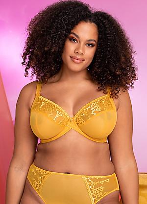 Shop for J CUP, Yellow, Lingerie