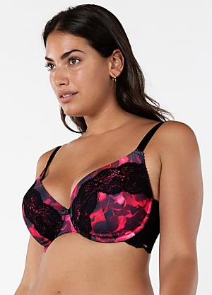 Ann Summers Sexy Lace balconette bra with metallic thread detail in  burgundy and red бюстгальтеры V70003959Цвет: бордовый/красный; Размер: 32B  купить по выгодной цене от 3076 руб. в ин