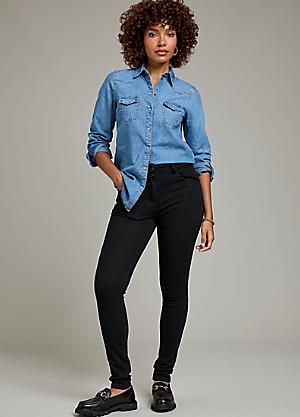 Comfort Fit Denim Jeggings