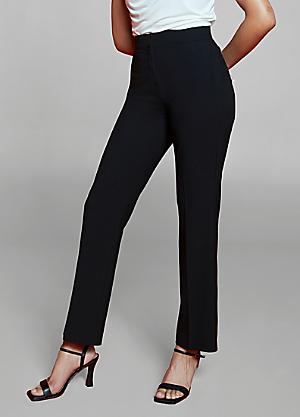 Buy Sosandar Red High Waisted Wide Leg Trousers from the Next UK
