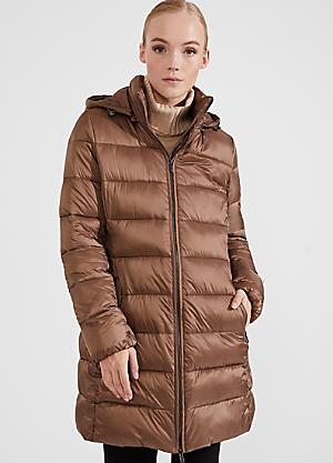 Hobbs hadley padded jacket dark clearance green