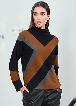 Heine Loose Roll Neck Jumper