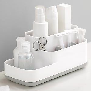 Joseph Joseph Easystore Corner Shower Caddy with Mirror - White