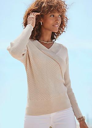 Women's long clearance knitted jumpers