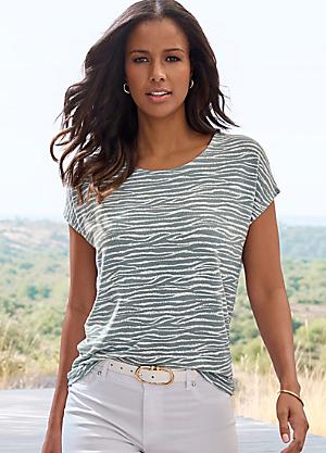 LANSTON 売れ筋商品|||ランストン Tシャツ トップス レディース Tops Grey LANSTON | Grey Women's Top | YOOX
