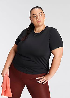 plus size black nike shirt