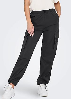 Buffalo Bills Women's Wide Leg Pants Irregular Casual Trousers with Pocket