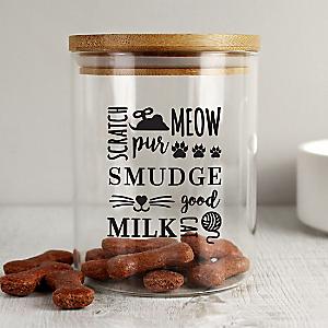 NC Custom: Gift Jar with Printed Customized Lid with Personalized