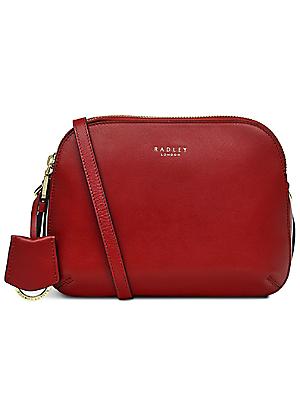 Radley Dukes Place Medium Compartment Multiway Bag in Red