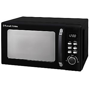 Russell Hobbs RHMD718C 17L Cream Retro Digital Microwave 