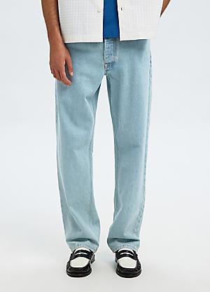 Selected Homme | Jeans Droit Bleu Denim