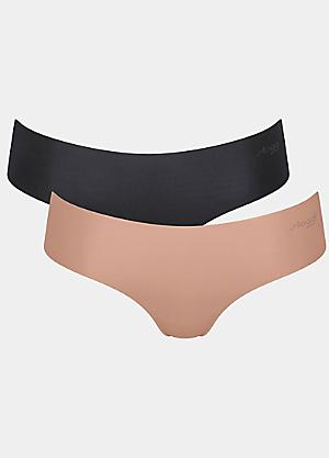 Petite Fleur Pack of 2 Body Shaping Briefs