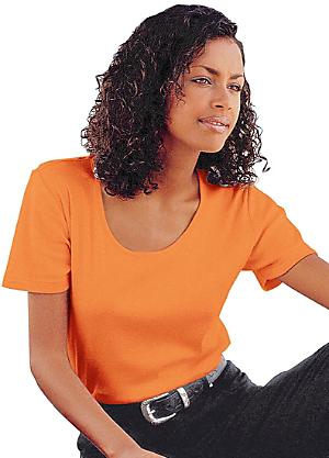 orange t shirts ladies