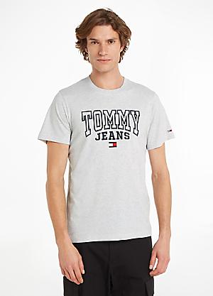 NEW - TOMMY HILFIGER JEANS Mens Classic Logo Crew neck T-Shirt - : XS - XL
