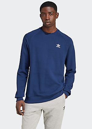 Adidas crew neck jumper mens sale