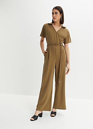 bonprix V-Neck Jersey Jumpsuit