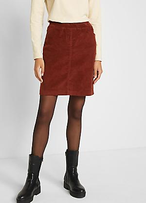 Brown skirt size 16 sale