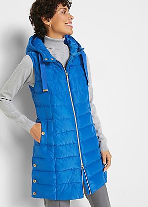 bonprix Long Padded Gilet