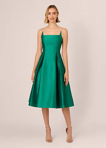 Adrianna Papell Mikado Midi Dress | Grattan