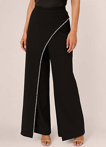 Adrianna Papell Pearl Crepe Trousers Grattan