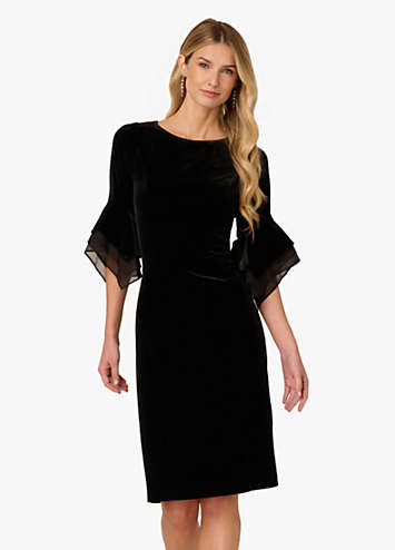 Adrianna-Papell-Velvet-Bell-