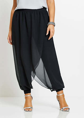 Bonprix Floaty Chiffon Evening Trousers Grattan