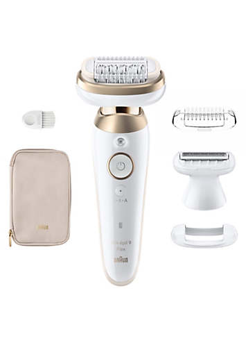 Braun Epilator Silk-epil 9 Flex 9-020 popular with Flexible Head