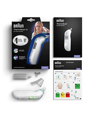 Braun Thermoscan 6 Infrared Ear Thermometer Grattan