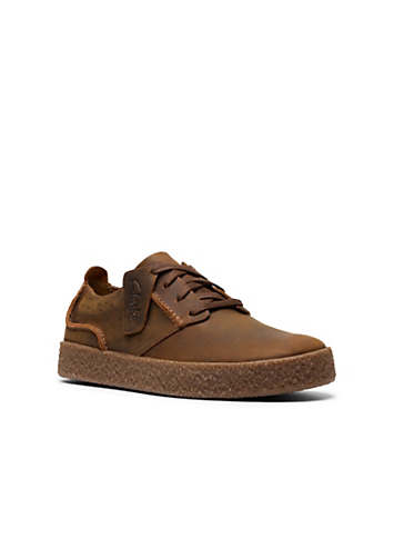 Clarks Streethill Beeswax Leather Lace Shoes | Grattan