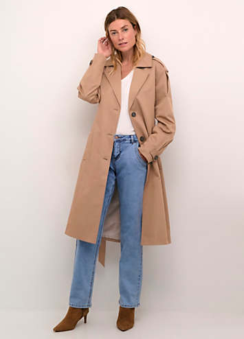 Cras - Sprii Trench Coat C646 - 4051 - 4051 Orchid Pink