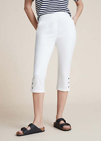 Freemans Comfort Fit Cropped Trousers