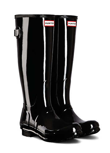 hunter gloss wellies