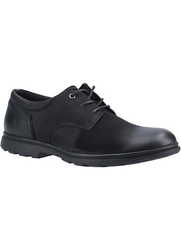 Hush Puppies Black Trevor Lace-Up Shoes